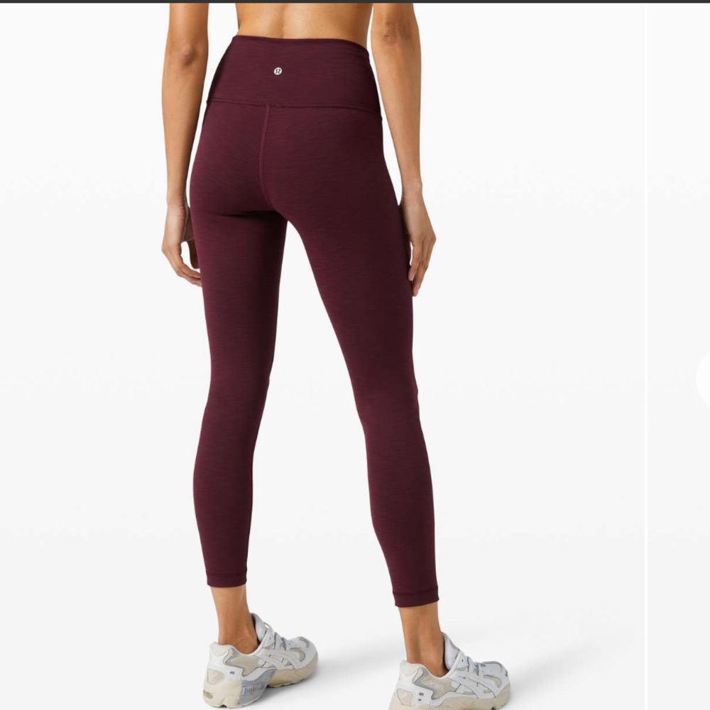 Lululemon Wunder Train High-Rise
Tight 25" - Like NEW
Heathered Cassis - Picture 3 of 6